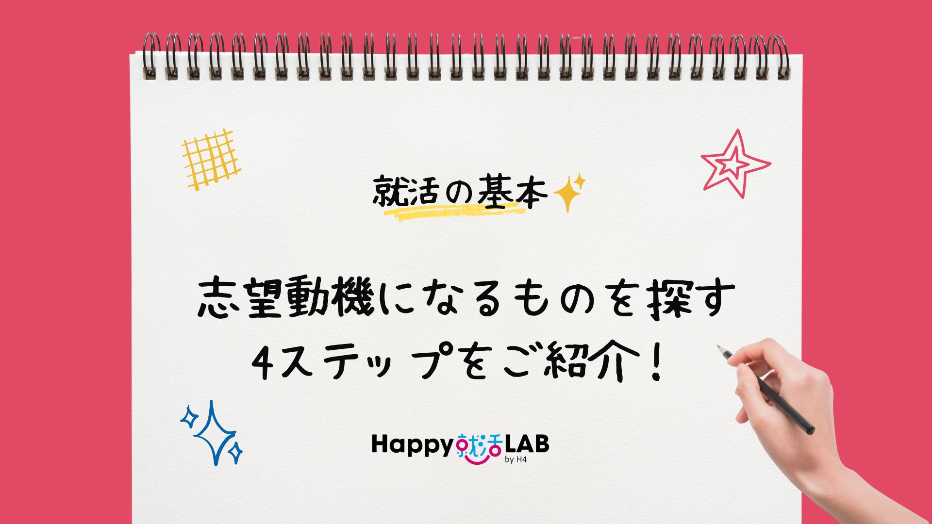 志望動機になるものを探す４ステップをご紹介！
